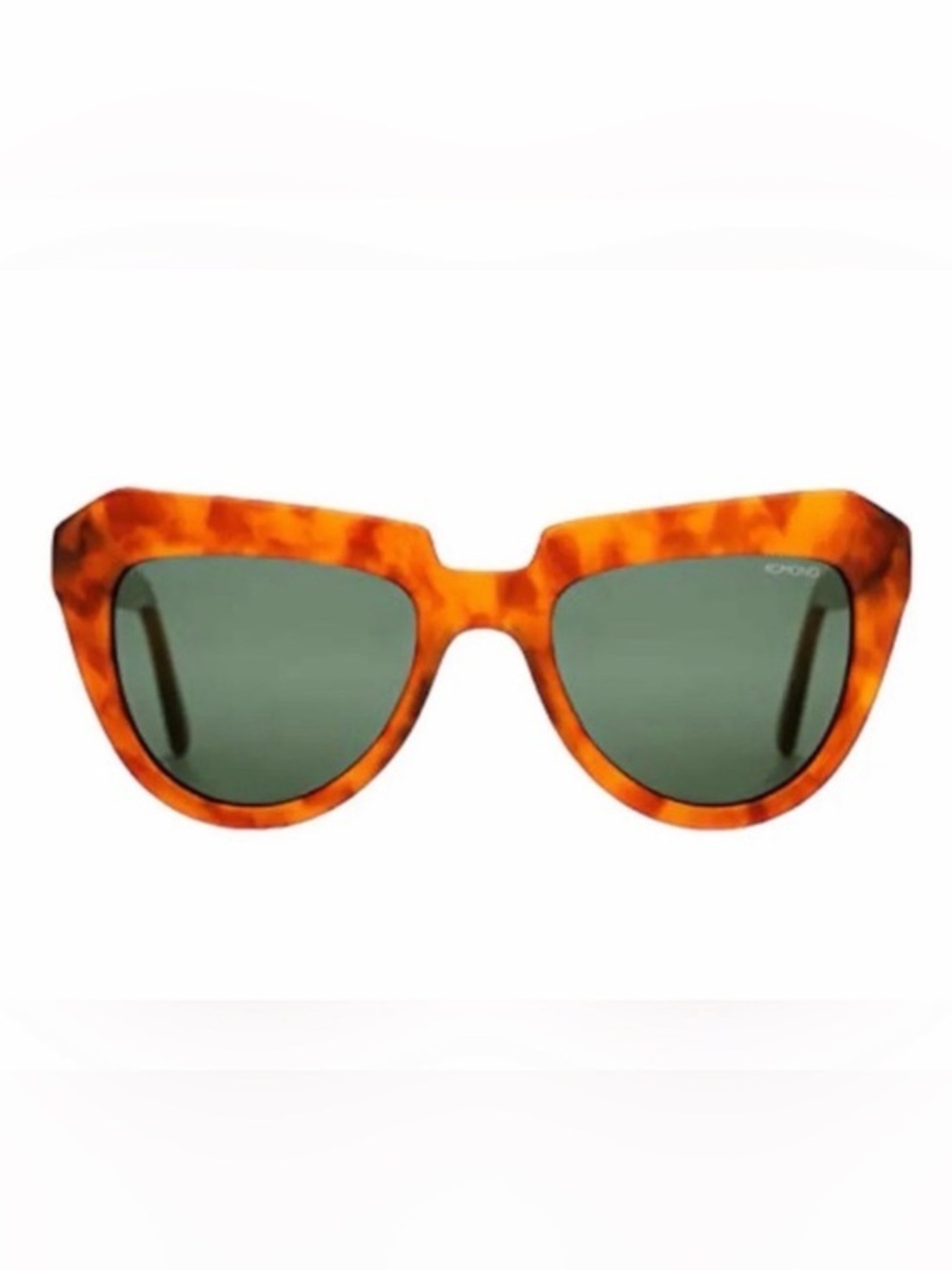 KOMONO Stella Caramel Demi Sunglasses NEW cateye orange tortoise